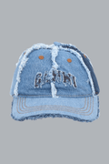 Denim Patchwork Cap