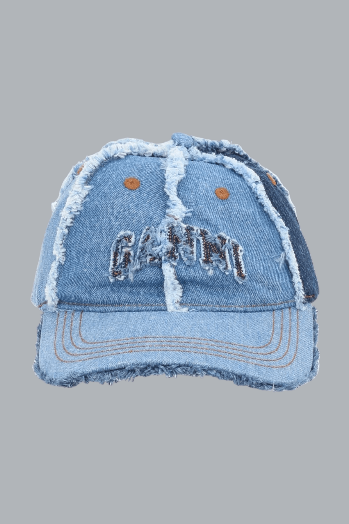 Denim Patchwork Cap