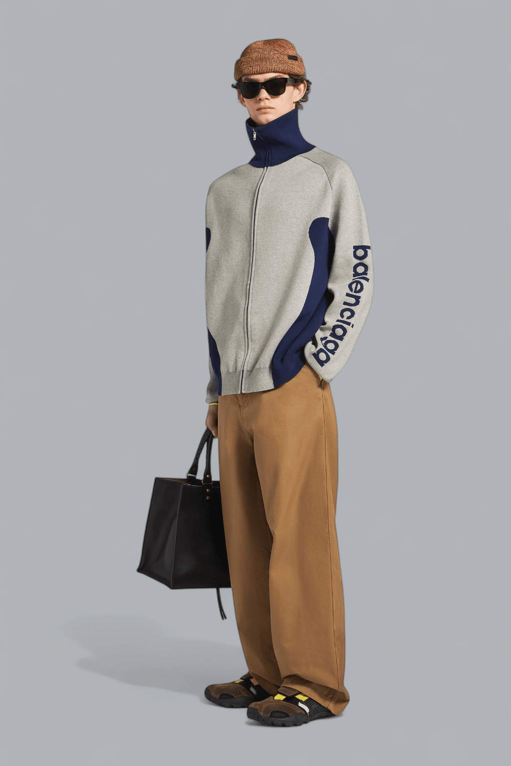 BODIES KNIT ZIP-UP CARDIGAN