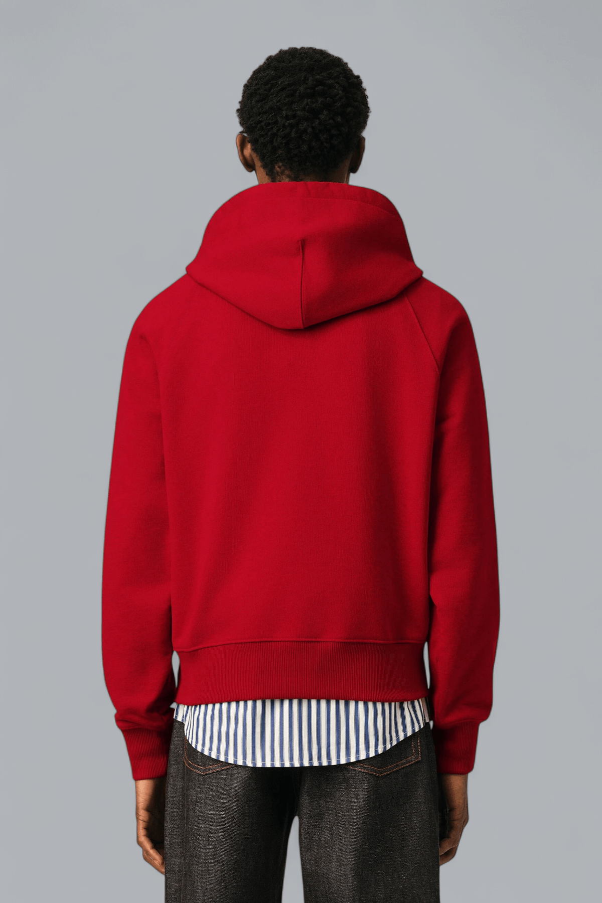 Kapuzenpullover von Ami Paris mit Filzstickerei