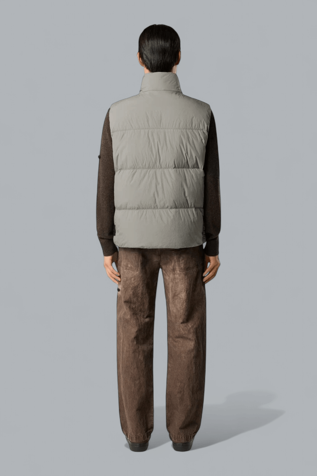 GARMENT DYED CRINKLE REPS NY VEST