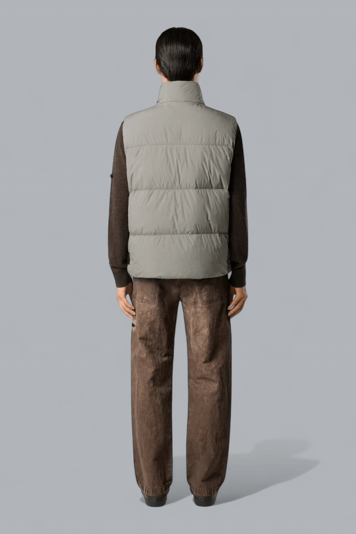 GARMENT DYED CRINKLE REPS NY VEST