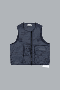 FADED CAMO RIPSTOP-TC VEST BLUE GREY