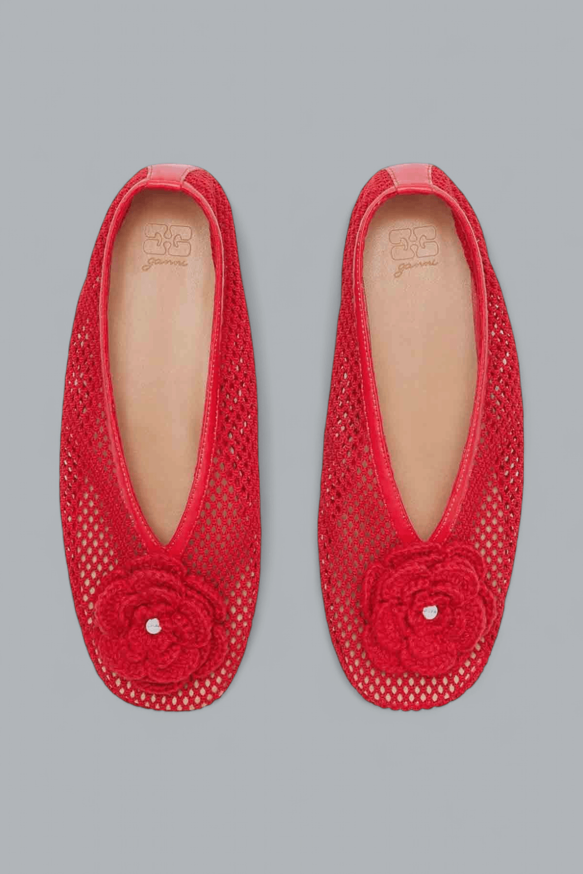 MESH FLOWER JENNY BALLERINAS