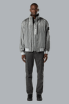 NYLON METAL WATRO-TC IN ECONYL REGENERATED NYLON BOMBER PEARL GREY