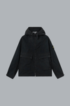 LIGHT COMPACT TOUCH POLY-TC SHORT PARKA BLACK