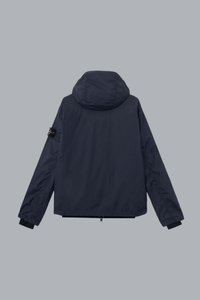 LIGHT RAW HAND ORGANIC COTTON CARDIGAN NAVY BLUE