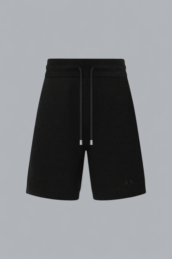 AMIRI LOGO CROCHET SHORT