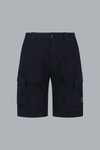 STRETCH SATEEN CARGO LENS SHORTS NAVY