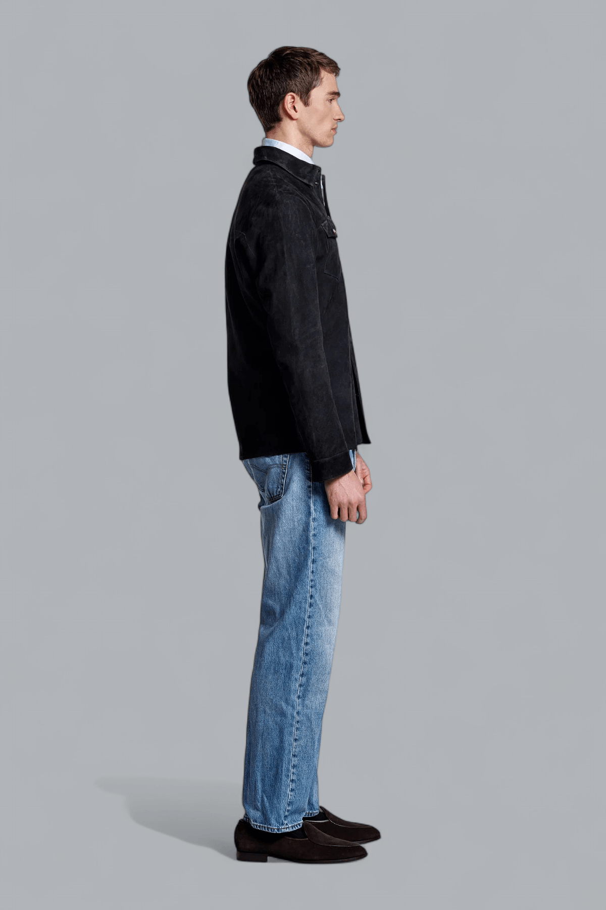 ROCCO SUEDE OVERSHIRT