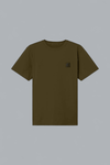 ORGANIC COTTON JERSEY CREPE GHOST T-SHIRT