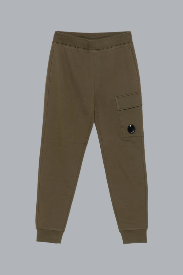 DIAGONAL RAISED FLEECE LENS SWEATPANTS