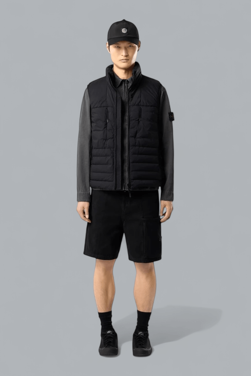 SEAMLESS TUNNEL NYLON DOWN-TC VEST