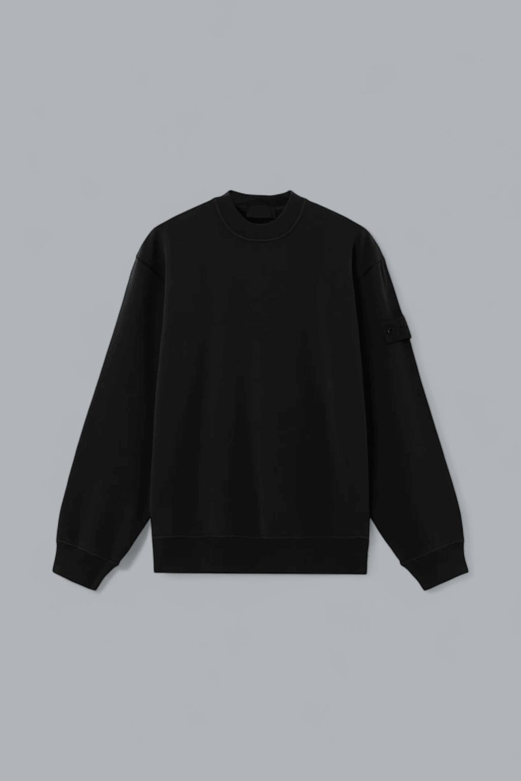 ORGANIC COTTON STRETCH FLEECE GHOST SWEATER