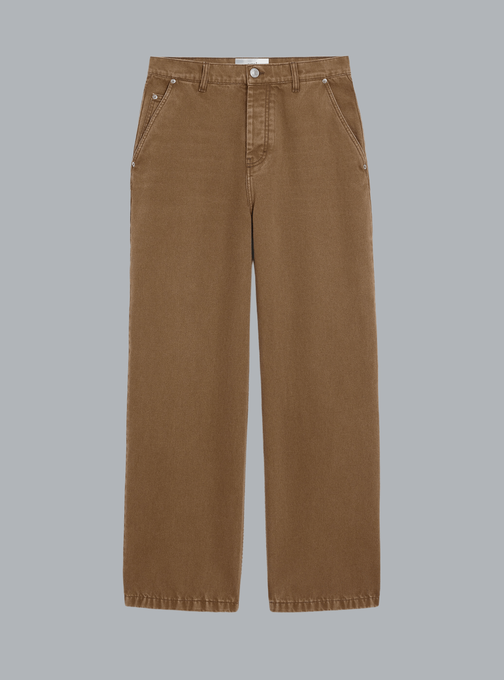 LARGE FIT JEANS LIGHT BROWN
