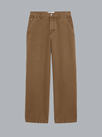 LARGE FIT JEANS LIGHT BROWN