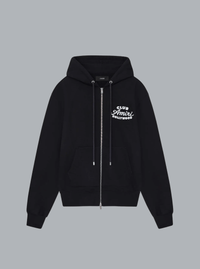 AMIRI CLUB AMIRI ZIP THROUGH HOODIE