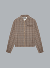 AMIRI CHECK BLOUSON BOMBER JACKET