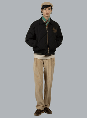 SLOGAN TRESSES LOGO BOMBER JACKET