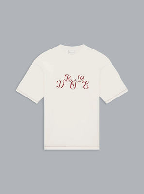 DRÔLE LOGO T-SHIRT WHITE
