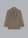 SINGLE BREASTED BLAZER DUNE PEARL
