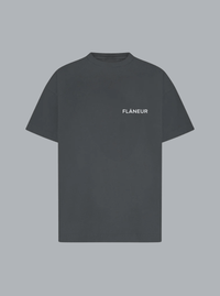 DOUBLE LOGO WASHED T-SHIRT BLACK