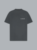 DOUBLE LOGO WASHED T-SHIRT BLACK