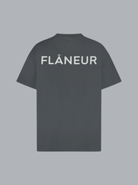 DOUBLE LOGO WASHED T-SHIRT BLACK