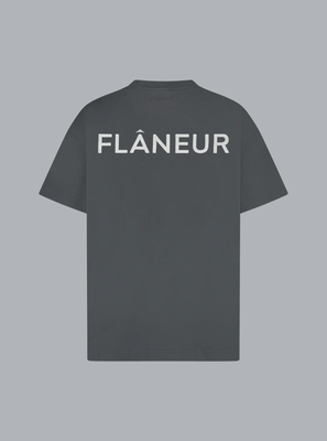 DOUBLE LOGO WASHED T-SHIRT BLACK