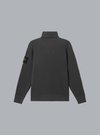 FULL RIB RWS WOOL T-NECK MELANGE DARK GREY