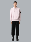 ORGANIC COTTON FLEECE, GARMENT DYED PINK