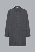 LIGHT MEMORY TECH PACKABLE LOGO PRINT CAR COAT