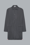 LIGHT MEMORY TECH PACKABLE LOGO PRINT CAR COAT