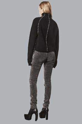 ROLLNECK BLACK