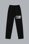 CB STAR KNIT PANTS BLACK