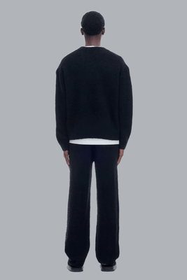 CB STAR KNIT PANTS BLACK