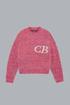 BOUCLE LOGO CREWNECK PINK