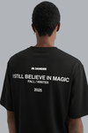 SEASONAL PRINT T-SHIRT BLACK