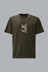 30/1 JERSEY PRINT T-SHIRT DARK GREY