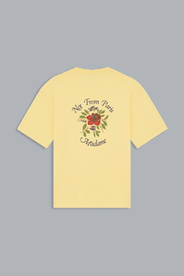 T-Shirt Slogan Rose Yellow
