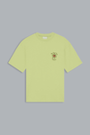 T-Shirt Slogan Rose Olive Green