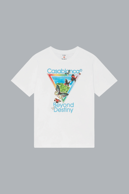 TENNIS CLUB ICON BEYOND DESTINY CLASSIC T-SHIRT WHITE