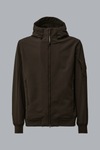 SHELL-R HOODED LENS JACKET BLACK