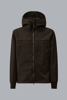 SHELL-R GOGGLE JACKET BLACK