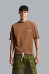 Loose Fit T-shirt Brown