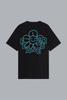 Happy Flower T-Shirt BLACK