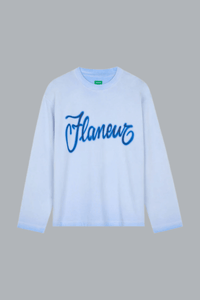 Airbrush Summer Long Sleeve WASHED BLUE