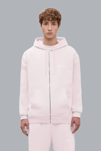 Signature Zip-Up Hoodie PINK