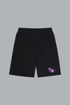 Organic Flower Shorts BLACK/PINK