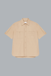 SHORT SLEEVES SHIRT beige